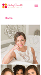 Mobile Screenshot of glowingbridal.com